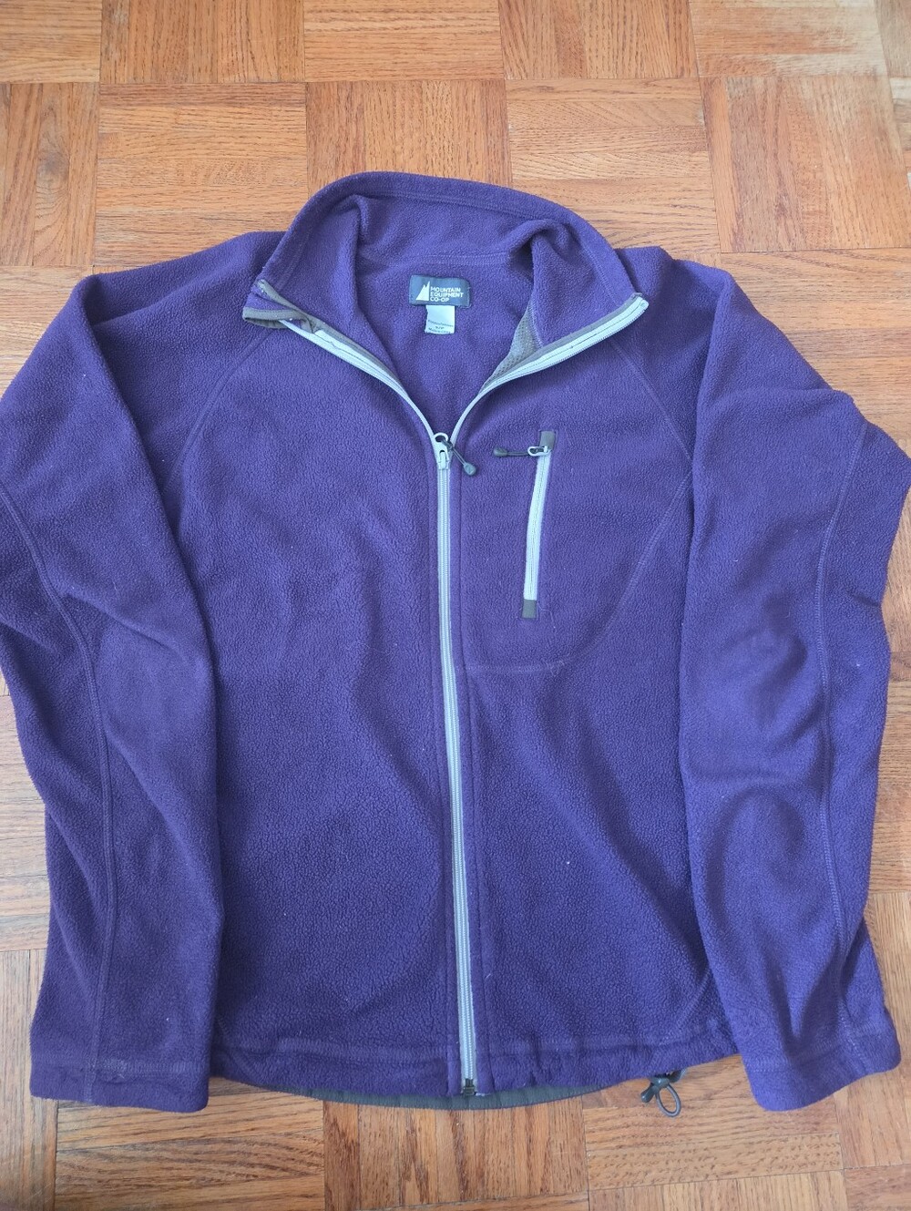 MEC Women's Deep Purple Full-Zip Fleece Jacket